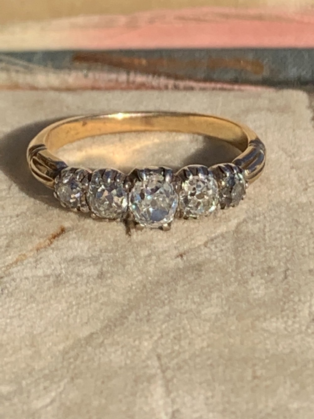 Victorian Diamond 1.25ct Ring View VII
