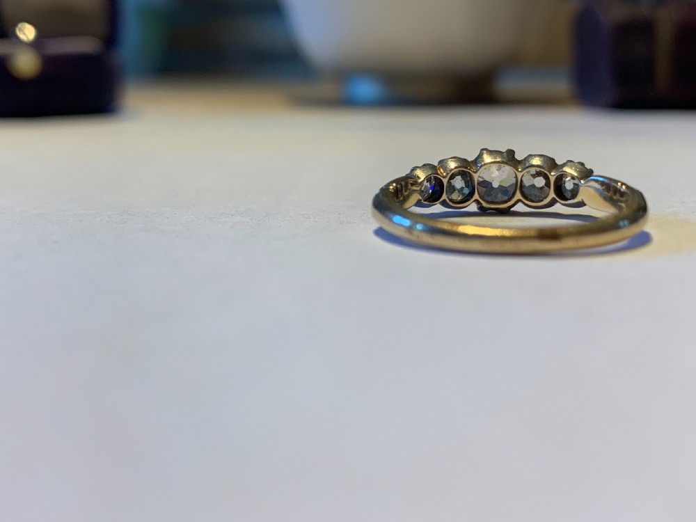 Victorian Diamond 1.25ct Ring View VIII