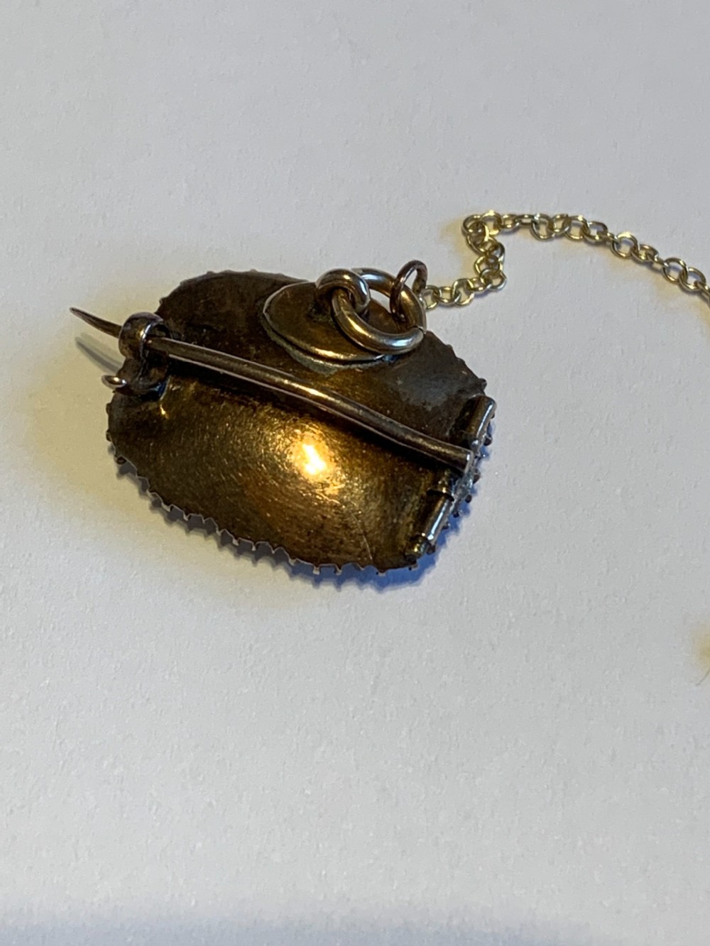Georgian Imperial Topaz Brooch View V