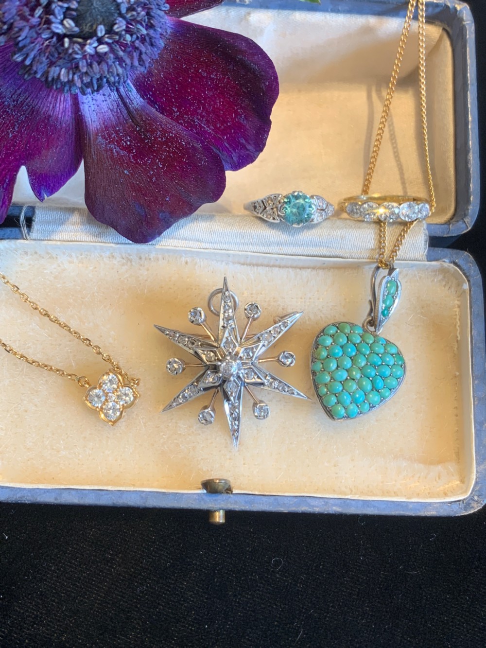 Antique 19th Century Morning Locket  View VII