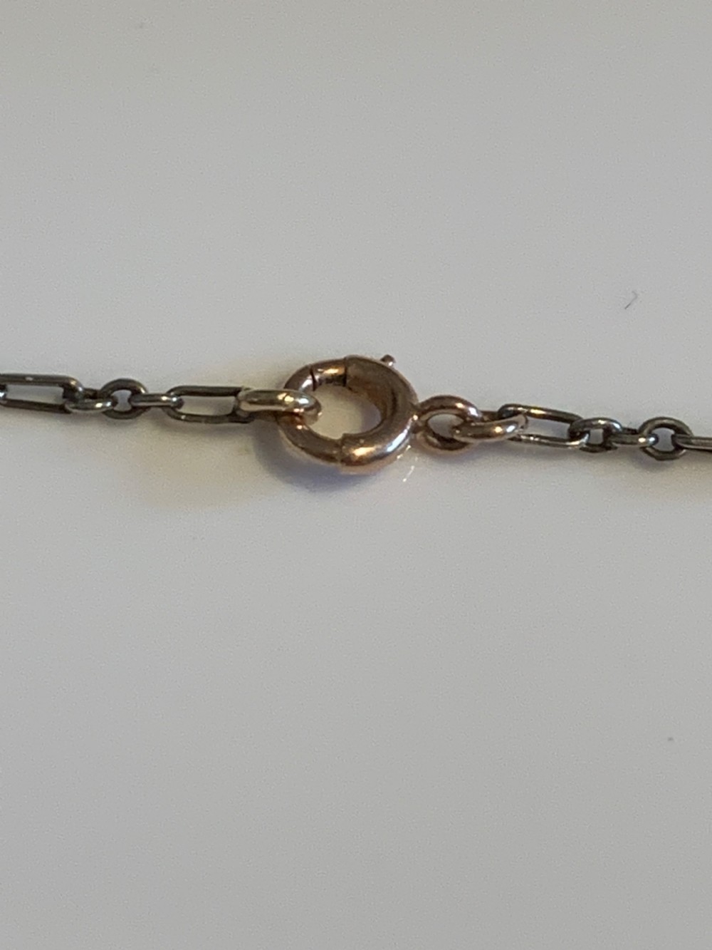 Edwardian Diamond and Pearl Necklace View V