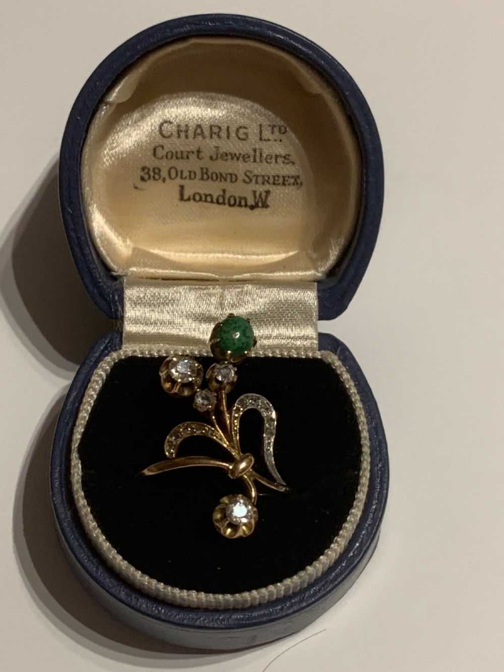 Antique Russian Diamond and Turquoise Belle Époque Ring View VI