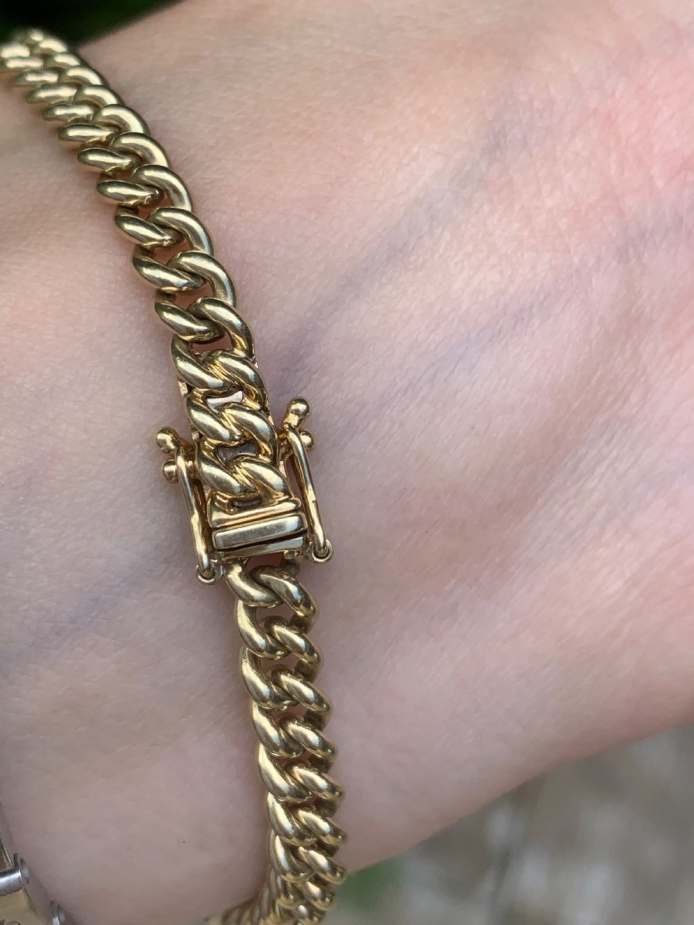 Old European Cut Diamond Gold Bracelet View IV