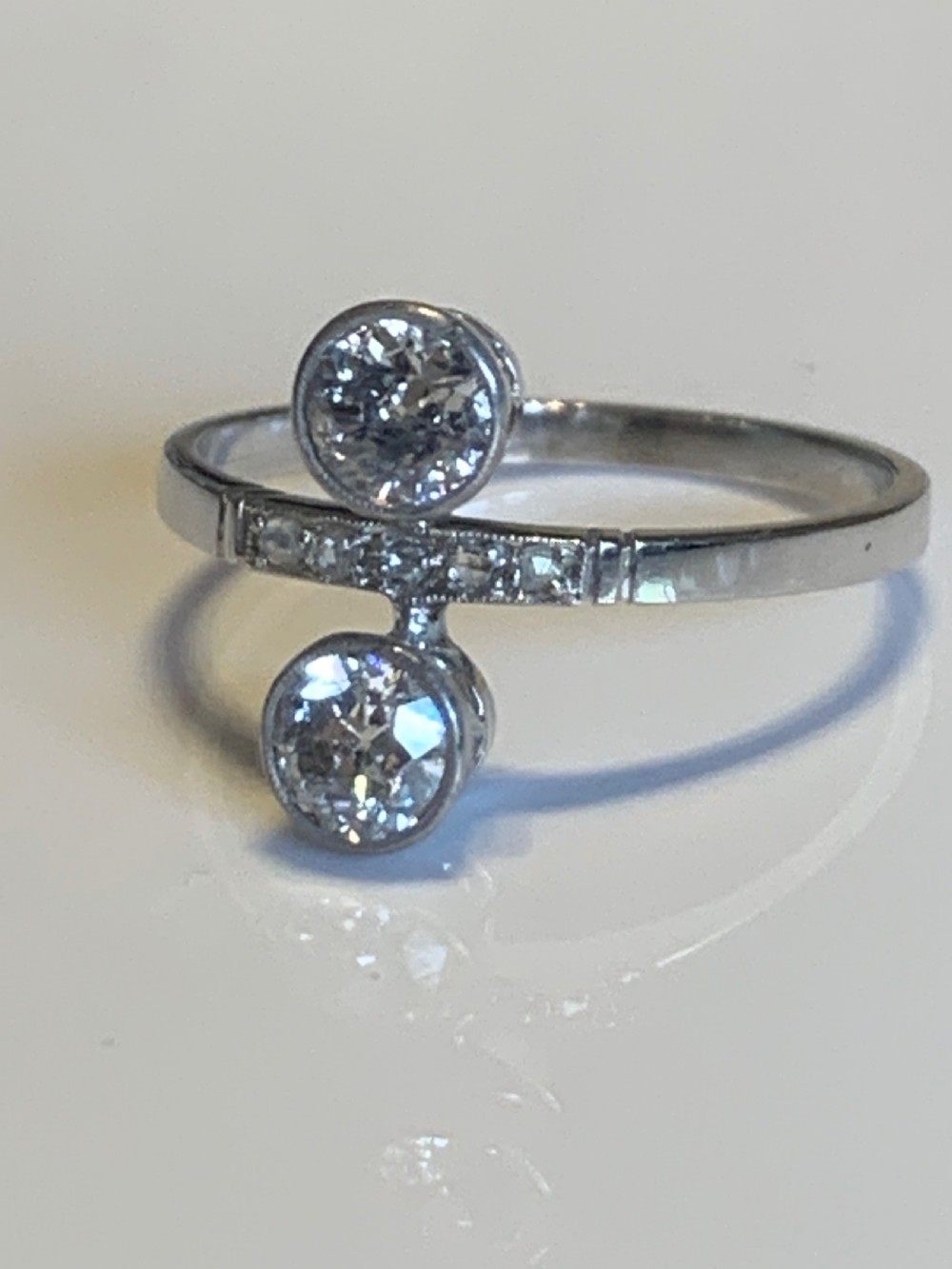 Art Deco Diamond Ring View VIII