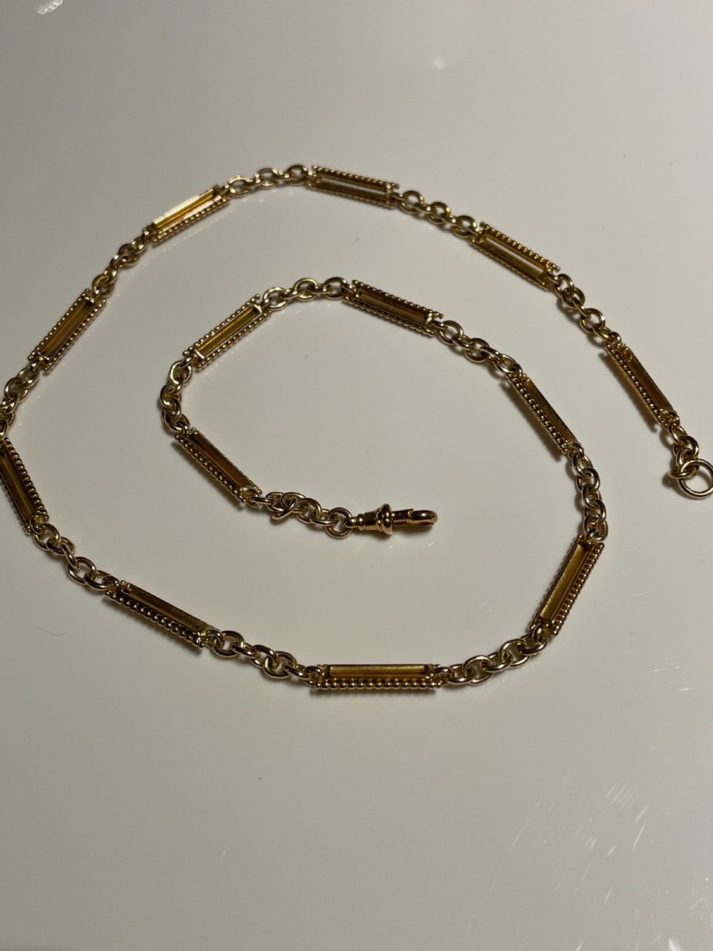15ct Gold Edwardian Watch Chain