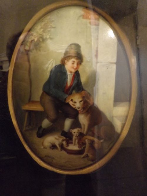 C19th Continental Porcelain Plaque
