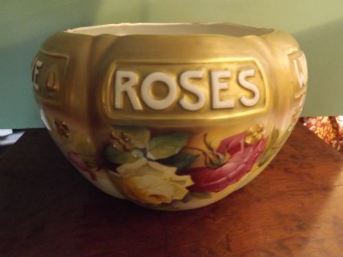 Early C20th Royal Worcester Porcelain Jardiniere