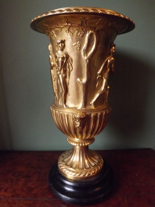 fig 1. Late C19th French ormolu bronze copy of the Classical Ancient Greek