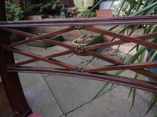 PAIR OF LATE C18TH EARLY C19TH GEORGE III PERIOD MAHOGANY ARMCHAIRS - ADDITIONAL PHOTO 12