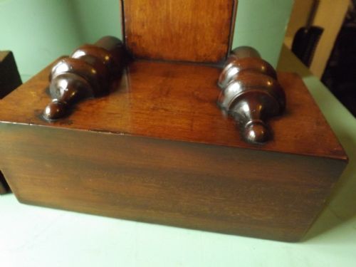 fig 2. Rare pair of early C19th George IV period mahogany salver stands, almost certainly attributable to