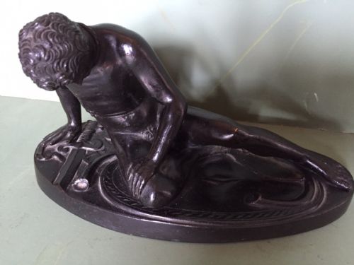 fig 1. Late C19th 'Grand Tour' souvenir bronze reduction, after the antique ,of