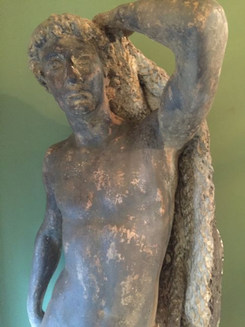 fig 1. C19th 'Country-house' cast plaster classical figure.