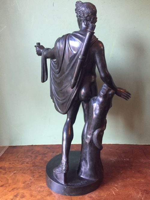 fig 3. Early C20th Italian cast bronze 'Grand Tour' souvenir sculpture , after the antique,