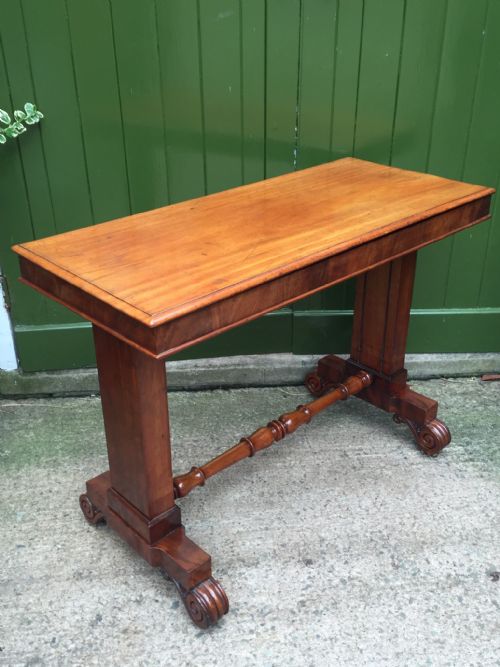 C19th Mahogany William IV Period Metamorphic 'Rise-and-fall' Buffet/dumb-waiter/side-table