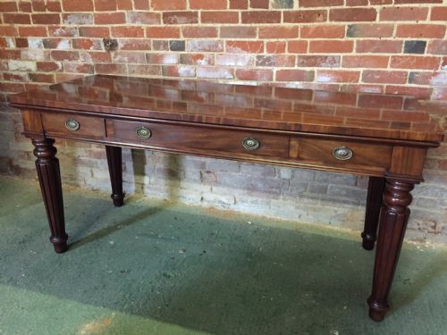 Early C19th George IV Period Mahogany Serving/console Table.
