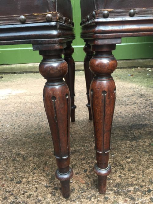 SET OF 6 C19TH WILLIAM IV PERIOD CARVED ROSEWOOD DINING CHAIRS - ADDITIONAL PHOTO 5