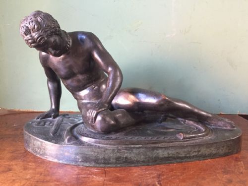 fig 1. Late C19th Italian bronze 'Grand Tour' souvenir reduction, after the antique, of