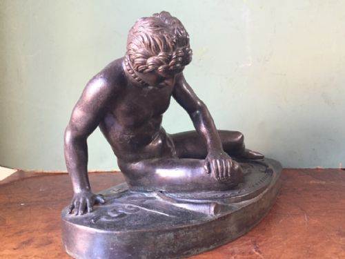 fig 2. Late C19th Italian bronze 'Grand Tour' souvenir reduction, after the antique, of