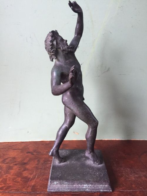 fig 1. Late C19th Italian 'Grand Tour' souvenir bronze sculpture reduction of