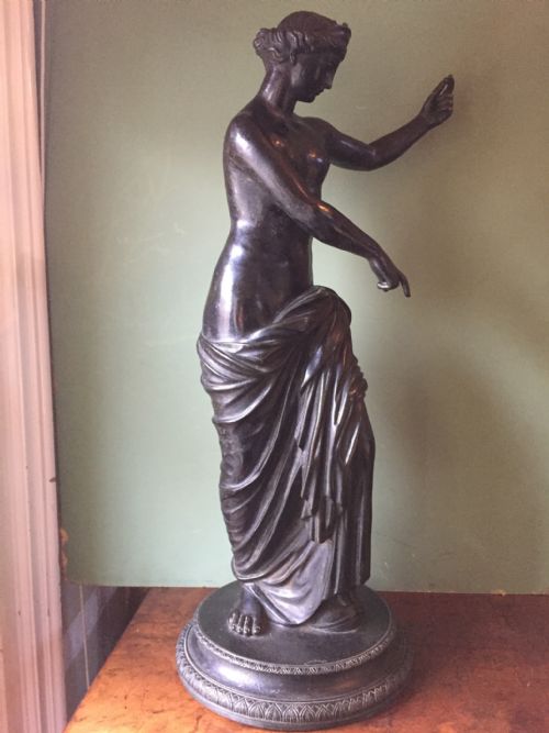 fig 1. Large C19th Italian bronze 'Grand Tour' souvenir statue after the antique, of