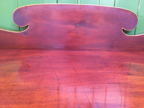 LATE C19TH EARLY C20TH EDWARDIAN PERIOD SATINWOOD CROSSBANDED MAHOGANY SERVING TABLE OF SHERATON REVIVAL DESIGN - ADDITIONAL PHOTO 5