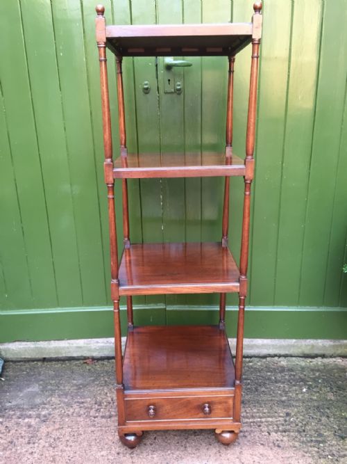 Late C18th/early C19th George III Period Mahogany Etagere.