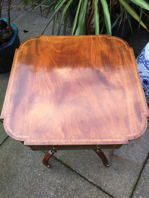 fig 1. Fine late C18th George III Sheraton period mahogany centre or 'drum' table of rare design.