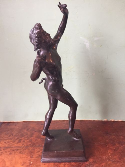 fig 1. Late C19th Italian bronze 'Grand Tour' souvenir sculpture
