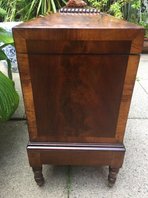 FINE QUALITY EARLY C19TH REGENCY PERIOD MAHOGANY CELLARETTE - ADDITIONAL PHOTO 14