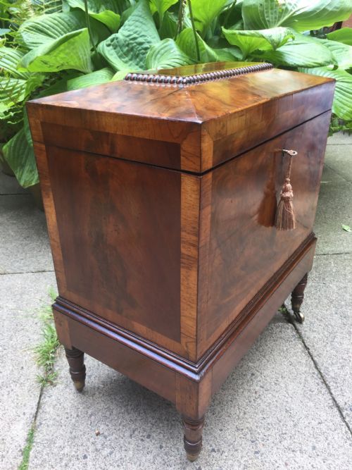 FINE QUALITY EARLY C19TH REGENCY PERIOD MAHOGANY CELLARETTE - ADDITIONAL PHOTO 17