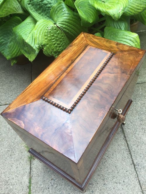 FINE QUALITY EARLY C19TH REGENCY PERIOD MAHOGANY CELLARETTE - ADDITIONAL PHOTO 18