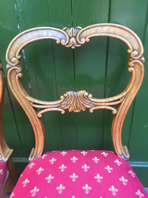 PAIR OF EARLY C19TH WILLIAM IV PERIOD MAPLE BEDROOM OR OCCASIONAL CHAIRS IN THE MANNER OF GILLOWS - ADDITIONAL PHOTO 14