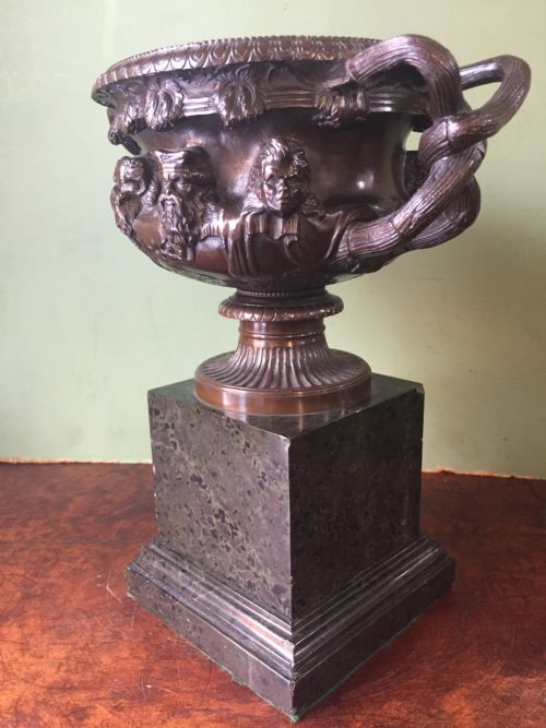 fig 3. C19th 'Grand Tour' souvenir bronze reduction of