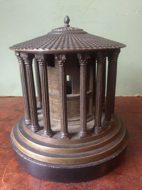 fig 1. C19th Italian bronze 'Grand Tour' souvenir architectural reduction model of