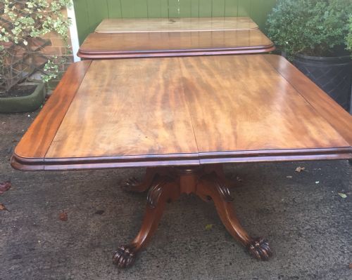 EARLY C19TH IRISH GEORGE IV PERIOD MAHOGANY DINING TABLE OF HIGHLY FLEXIBLE AND ADAPTABLE FORM ATTRIBUTED TO MACK WILLIAMS AND GIBTON OF DUBLIN - ADDITIONAL PHOTO 9