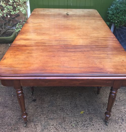 EARLY C19TH IRISH GEORGE IV PERIOD MAHOGANY DINING TABLE OF HIGHLY FLEXIBLE AND ADAPTABLE FORM ATTRIBUTED TO MACK WILLIAMS AND GIBTON OF DUBLIN - ADDITIONAL PHOTO 19