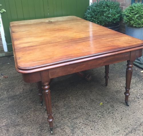 EARLY C19TH IRISH GEORGE IV PERIOD MAHOGANY DINING TABLE OF HIGHLY FLEXIBLE AND ADAPTABLE FORM ATTRIBUTED TO MACK WILLIAMS AND GIBTON OF DUBLIN - ADDITIONAL PHOTO 25