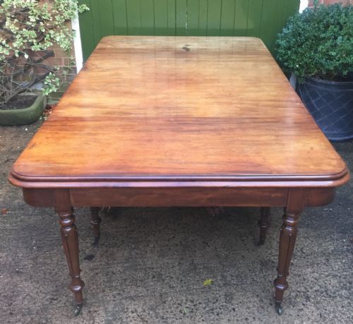 EARLY C19TH IRISH GEORGE IV PERIOD MAHOGANY DINING TABLE OF HIGHLY FLEXIBLE AND ADAPTABLE FORM ATTRIBUTED TO MACK WILLIAMS AND GIBTON OF DUBLIN - ADDITIONAL PHOTO 1