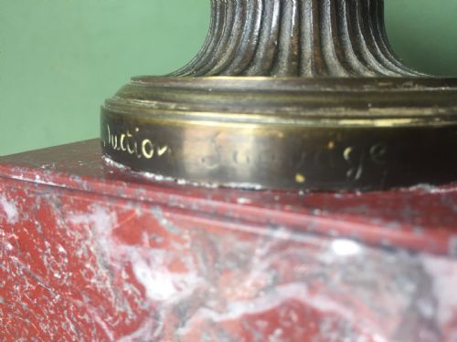 C19TH BRONZE 'GRAND TOUR' SOUVENIR BRONZE REDUCTION AFTER THE ANTIQUE OF THE WARWICK VASE - ADDITIONAL PHOTO 13