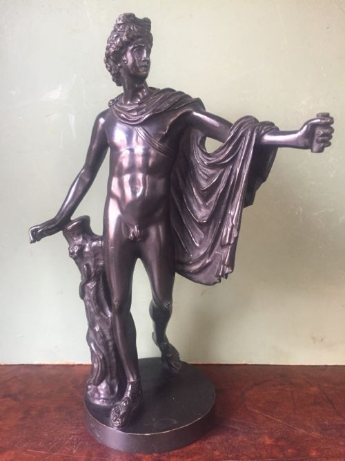 fig 1. Late C19th Italian bronze 'Grand Tour' souvenir reduction sculpture, after the antique, of