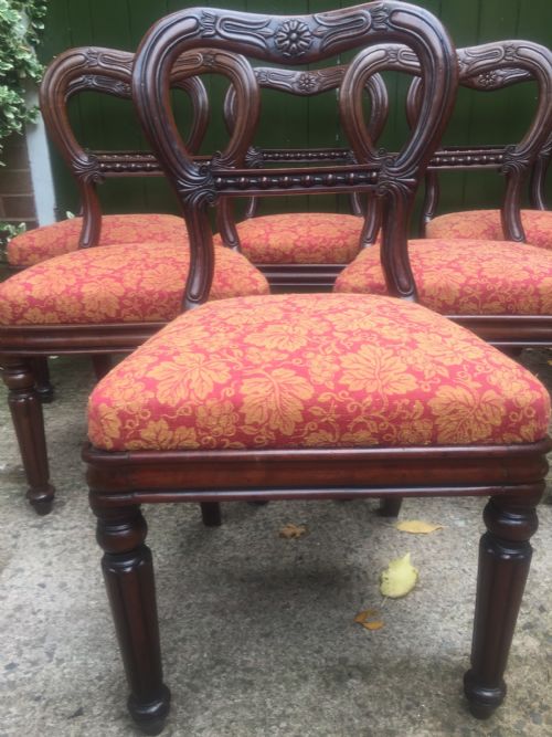 HIGH QUALITY SET OF 6 EARLY C19TH GEORGE IV PERIOD MAHOGANY DINING CHAIRS ATTRIBUTED TO GILLOWS OF LANCASTER - ADDITIONAL PHOTO 3