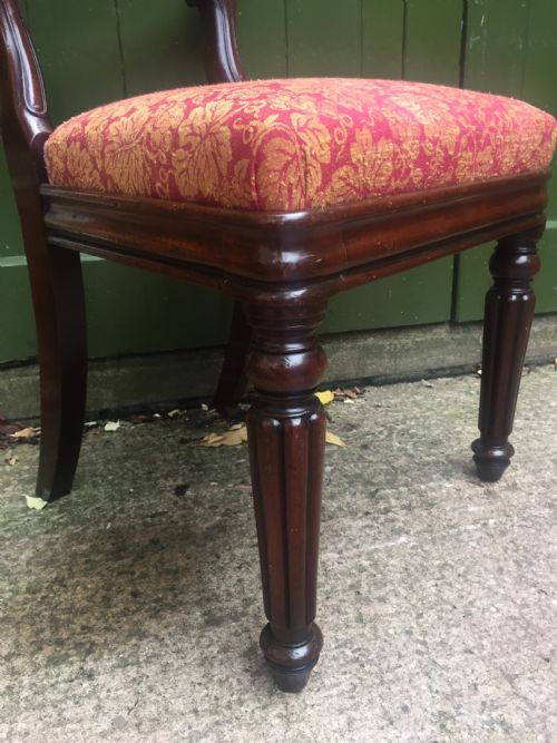 HIGH QUALITY SET OF 6 EARLY C19TH GEORGE IV PERIOD MAHOGANY DINING CHAIRS ATTRIBUTED TO GILLOWS OF LANCASTER - ADDITIONAL PHOTO 16