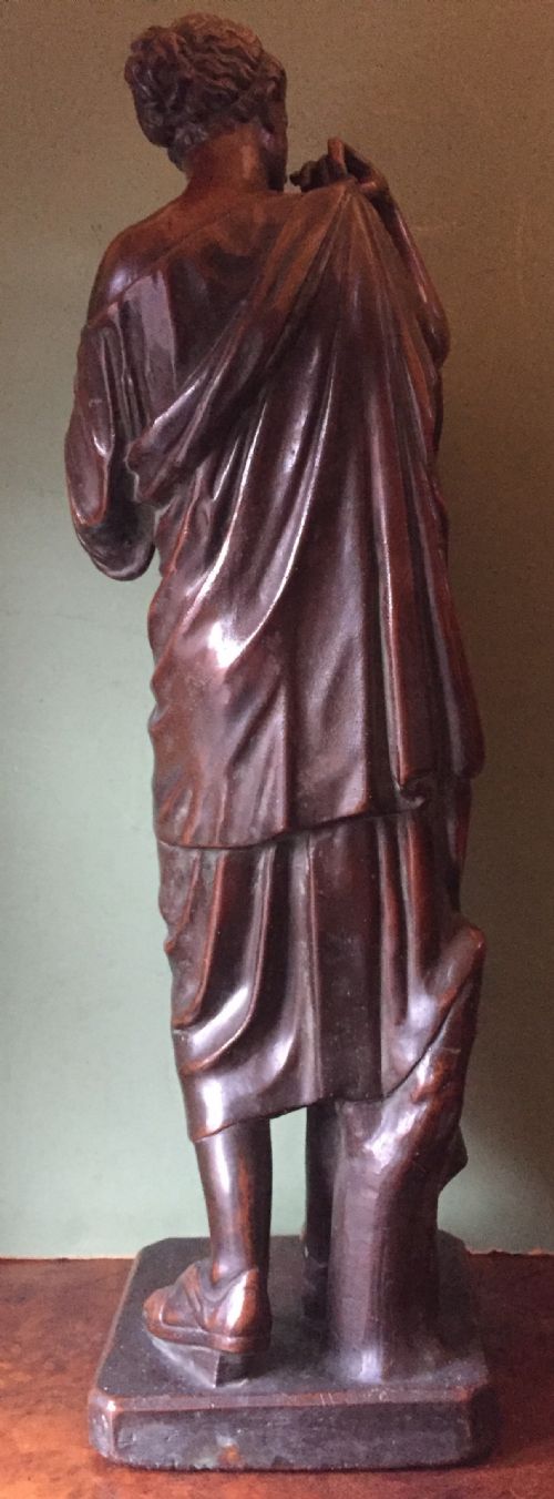 fig 2. Interesting and decorative classical C19th bronzed ‘electrotype’ copper-clad study ,after the antique , of Diane de Gabies.