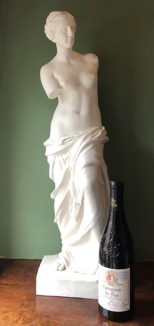 fig 1. Large scale C19th parian-ware porcelain copy of “The Venus de Milo “