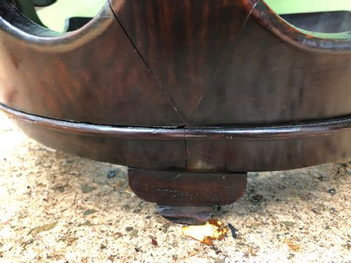 LATE C19TH CHINESE QING DYNASTY CARVED HONGMU AND MOTHEROFPEARL INLAID BARREL OR DRUMSHAPED TABLE - ADDITIONAL PHOTO 13