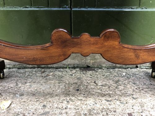 EARLY C19TH GEORGE IV PERIOD MAHOGANY SEWING OR WORKTABLE - ADDITIONAL PHOTO 11