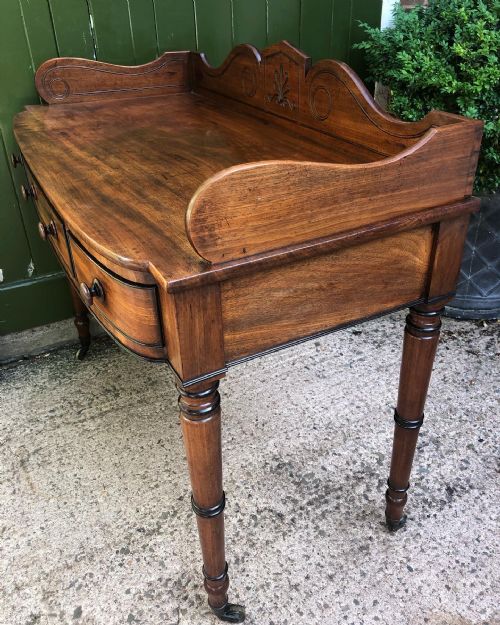 EARLY C19TH REGENCY PERIOD MAHOGANY SIDE TABLE OF EXCEPTIONAL COLOUR AND PATINA - ADDITIONAL PHOTO 19