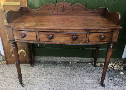 EARLY C19TH REGENCY PERIOD MAHOGANY SIDE TABLE OF EXCEPTIONAL COLOUR AND PATINA - ADDITIONAL PHOTO 23