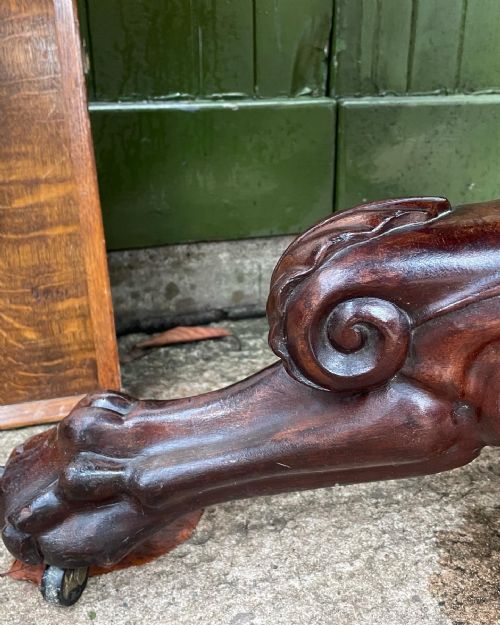 EARLY C19TH FRENCH CHARLES X PERIOD MAHOGANY GUERIDON WITH MARBLE TOP - ADDITIONAL PHOTO 24