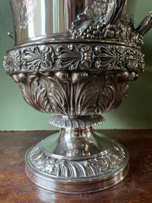 FINE EARLY C19TH REGENCY PERIOD OLD SHEFFIELD PLATE WINECOOLER BY MATTHEW BOULTON CO - ADDITIONAL PHOTO 4